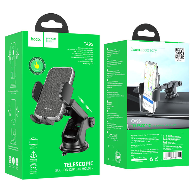 HOCO CA95 Polaris Car Phone Holder for Dashboard