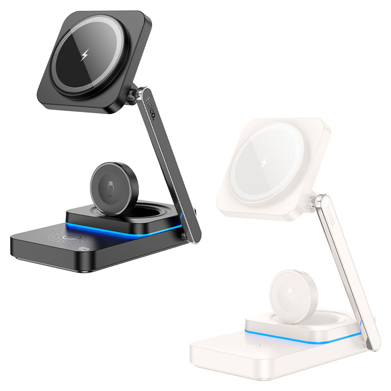 HOCO CQ10 folding 3 in 1 wireless charger station