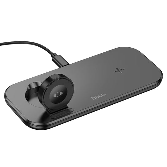 HOCO CW65 3-in-1 Ultra-Thin Wireless Fast Charger