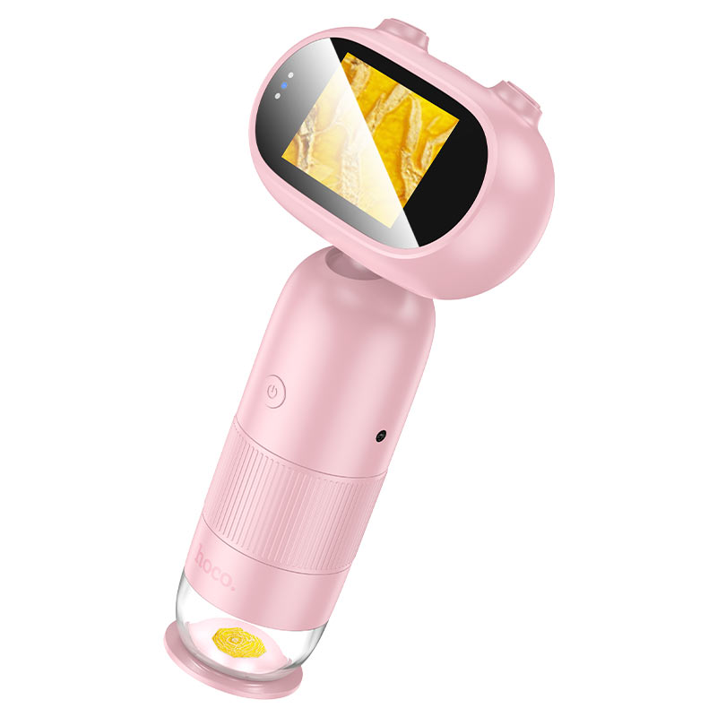 Kids Digital Microscope 500x – HOCO DV206, 16MP, 2" Screen