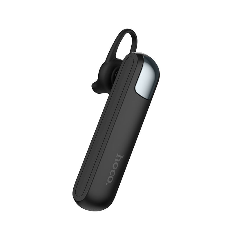 HOCO E37 mono Bluetooth headset black - front view