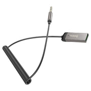E78 Bluetooth AUX receiver front view compact design