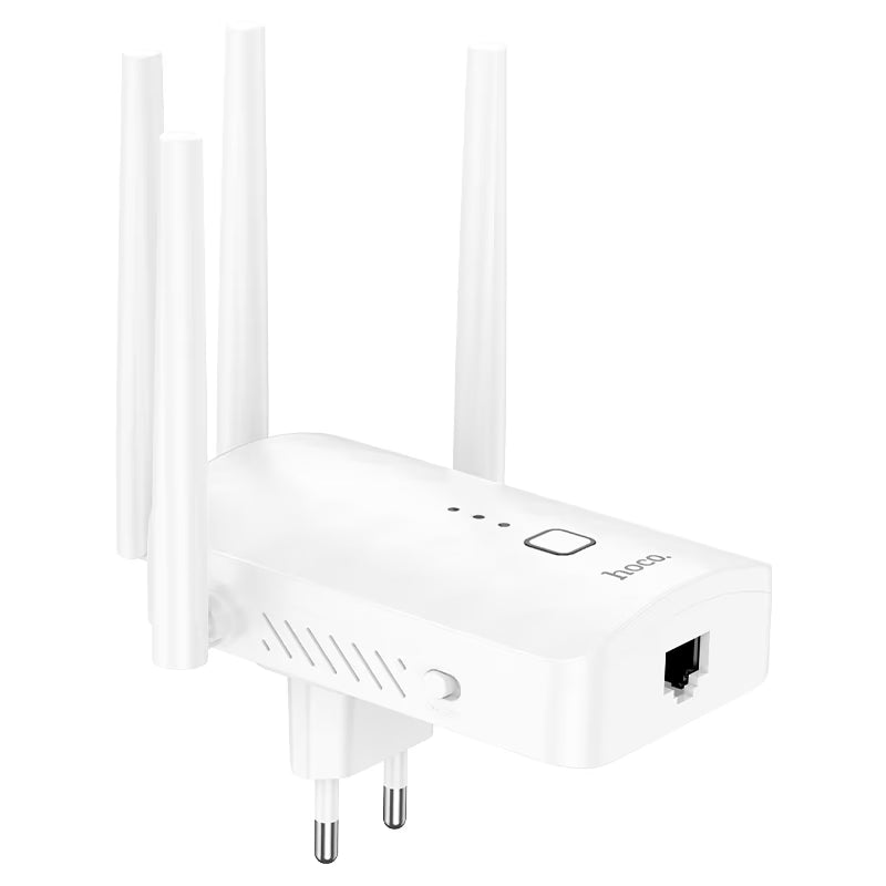 HOCO HI35 Wi-Fi repeater - four external antennas for 100m range