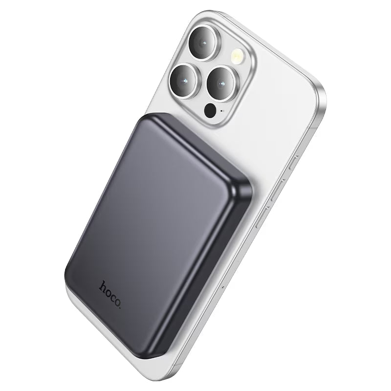 HOCO J160 Power Bank 5000mAh – Magnetic Attachment Detail