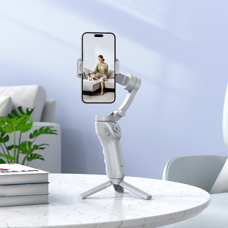 HOCO K24 Smart Gimbal – 3-Axis Anti-Shake Stabilizer