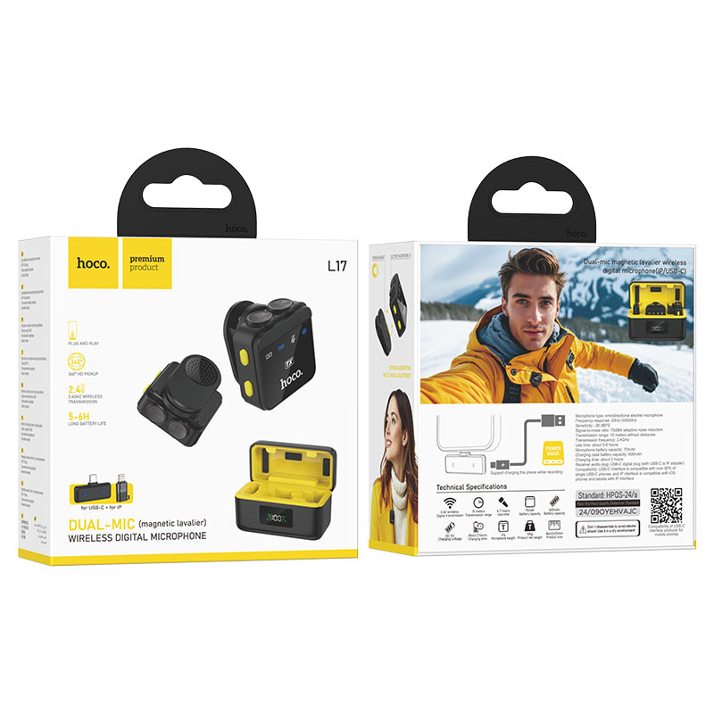 HOCO L17 Dual Microphone