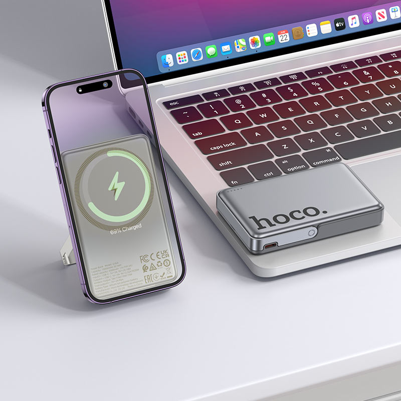 HOCO Q36A Sunlight 10000mAh PD20W Power Bank – Slim Design