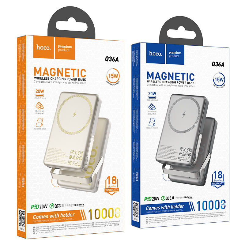 HOCO Q36A Sunlight 10000mAh Power Bank – Packaging