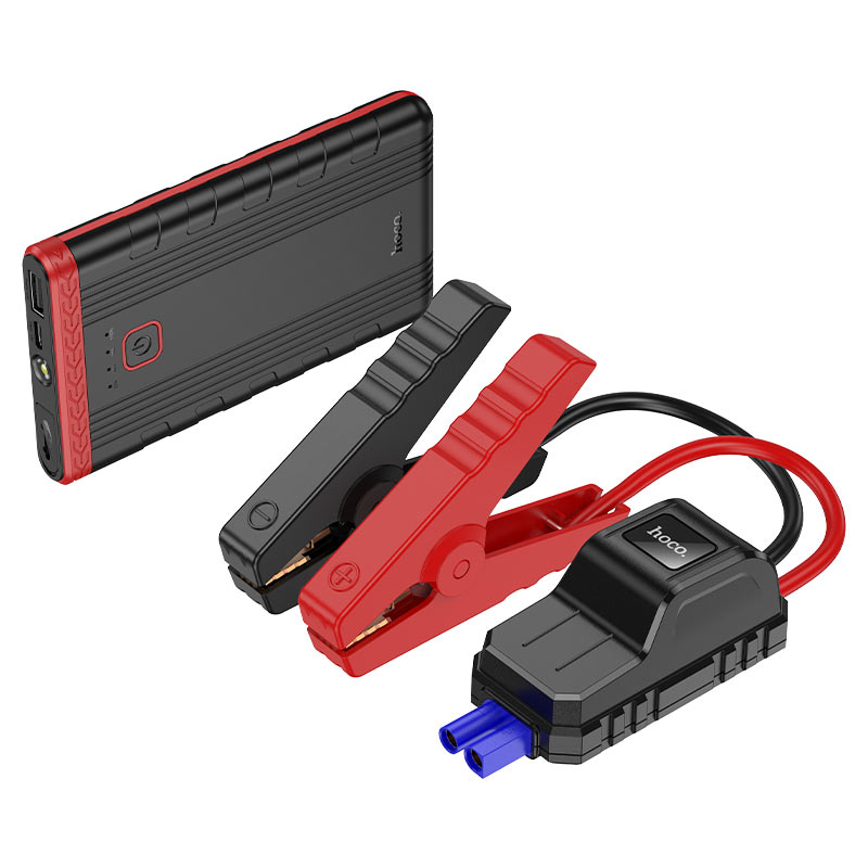 HOCO QS5 jump starter with battery clamps