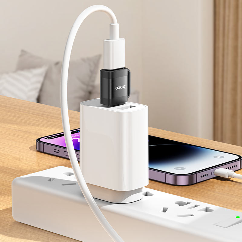 Hoco OTG – USB-C Male to USB-A Female
