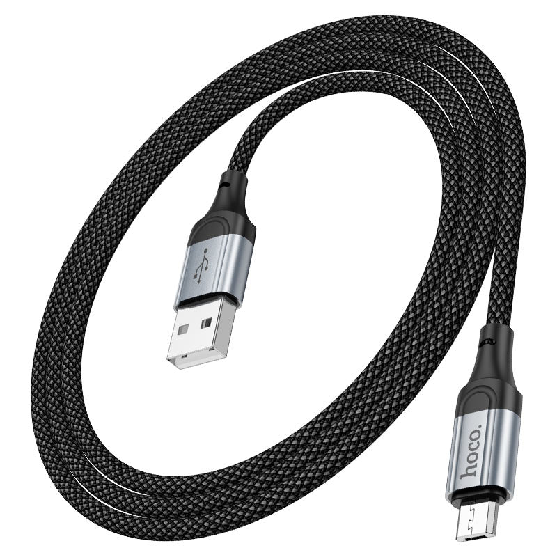 HOCO X102 Fresh Micro-USB cable – wire detail – PhoneHub Lebanon