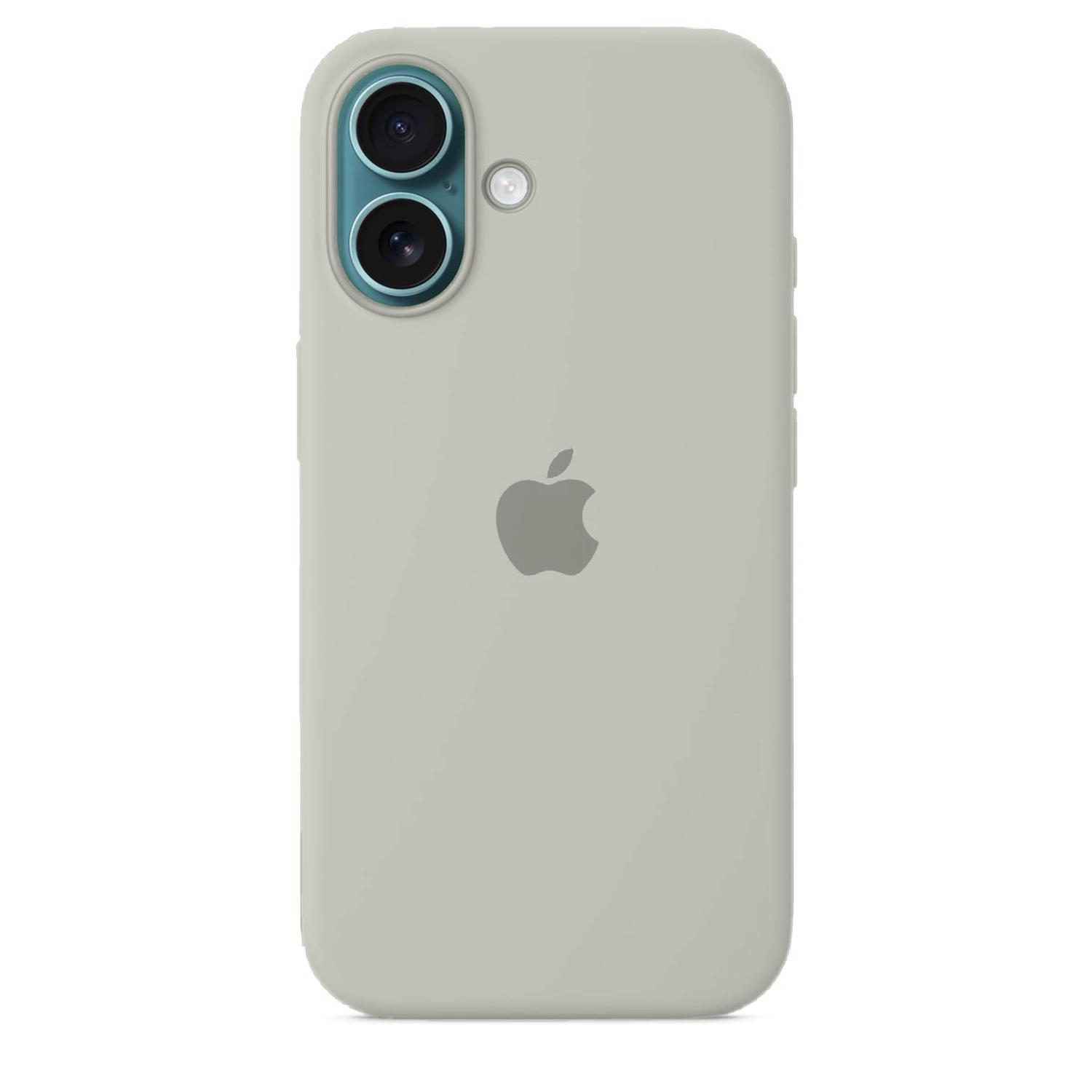 iPhone 16 silicone case microfiber lining interior