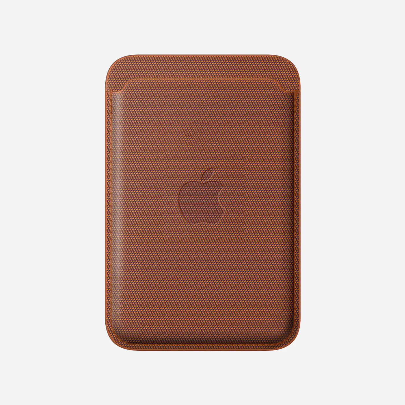TechWoven MagSafe Wallet – Natural Tan Color Front
