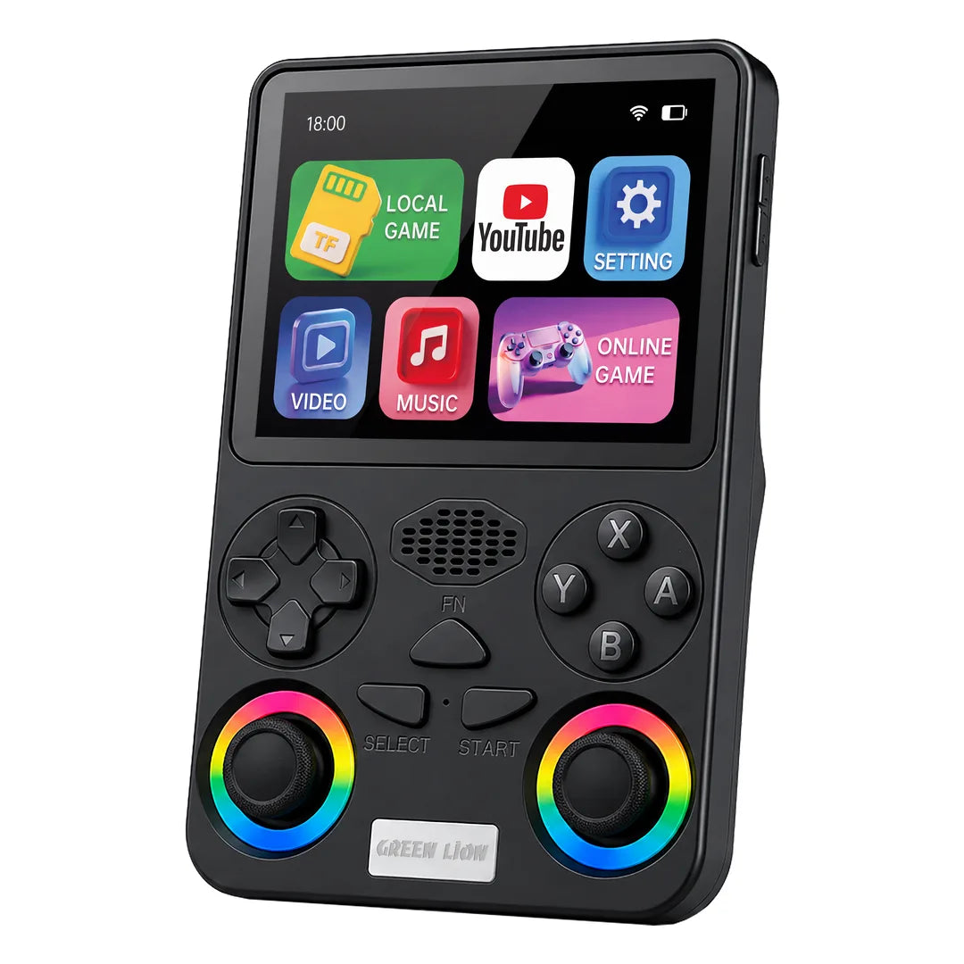 Green Lion GP Ultra 5 handheld game console black