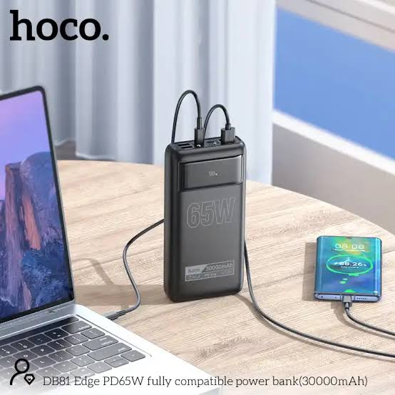 HOCO DB81 power bank – six ports and digital battery display