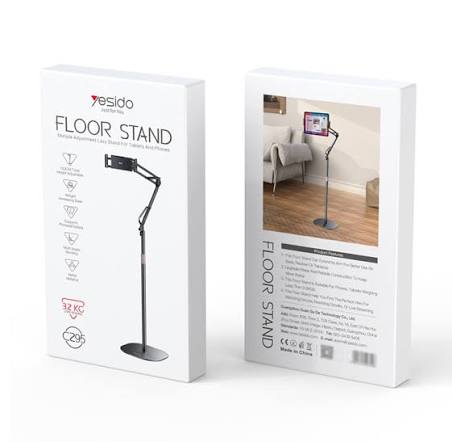 Floor Standing Phone & Tablet Holder Yesido C295 - 360, 150cm
