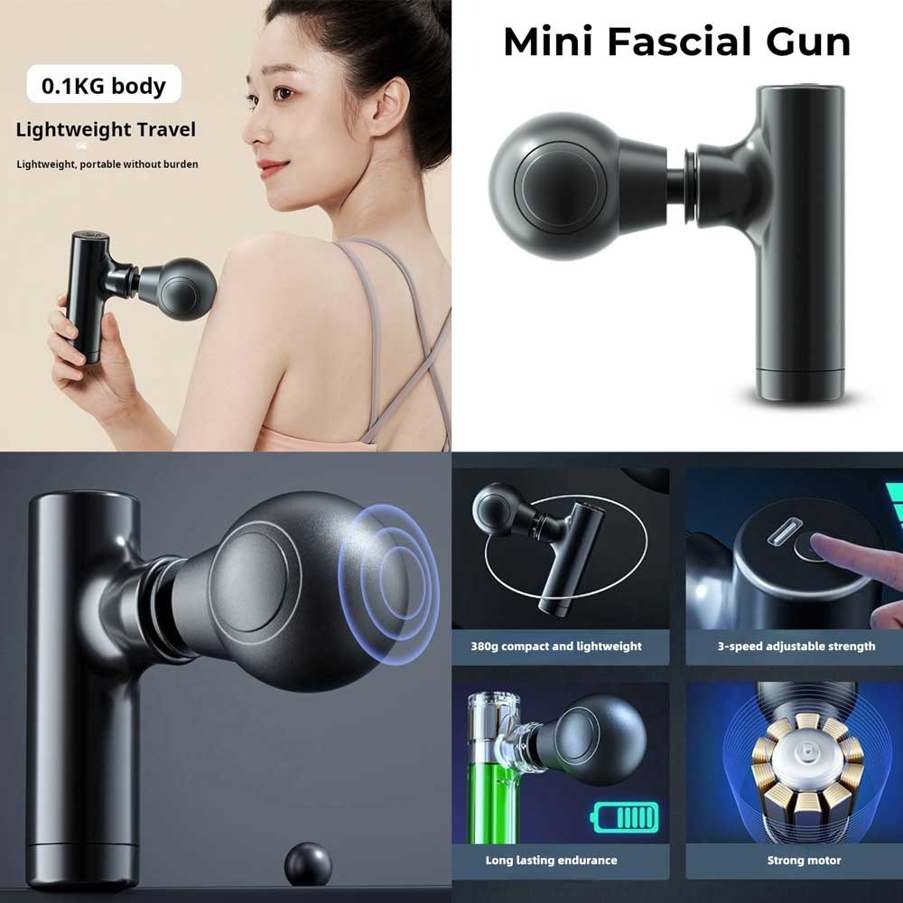 Mini Deep Muscle Massager – Portable Powerful Relief