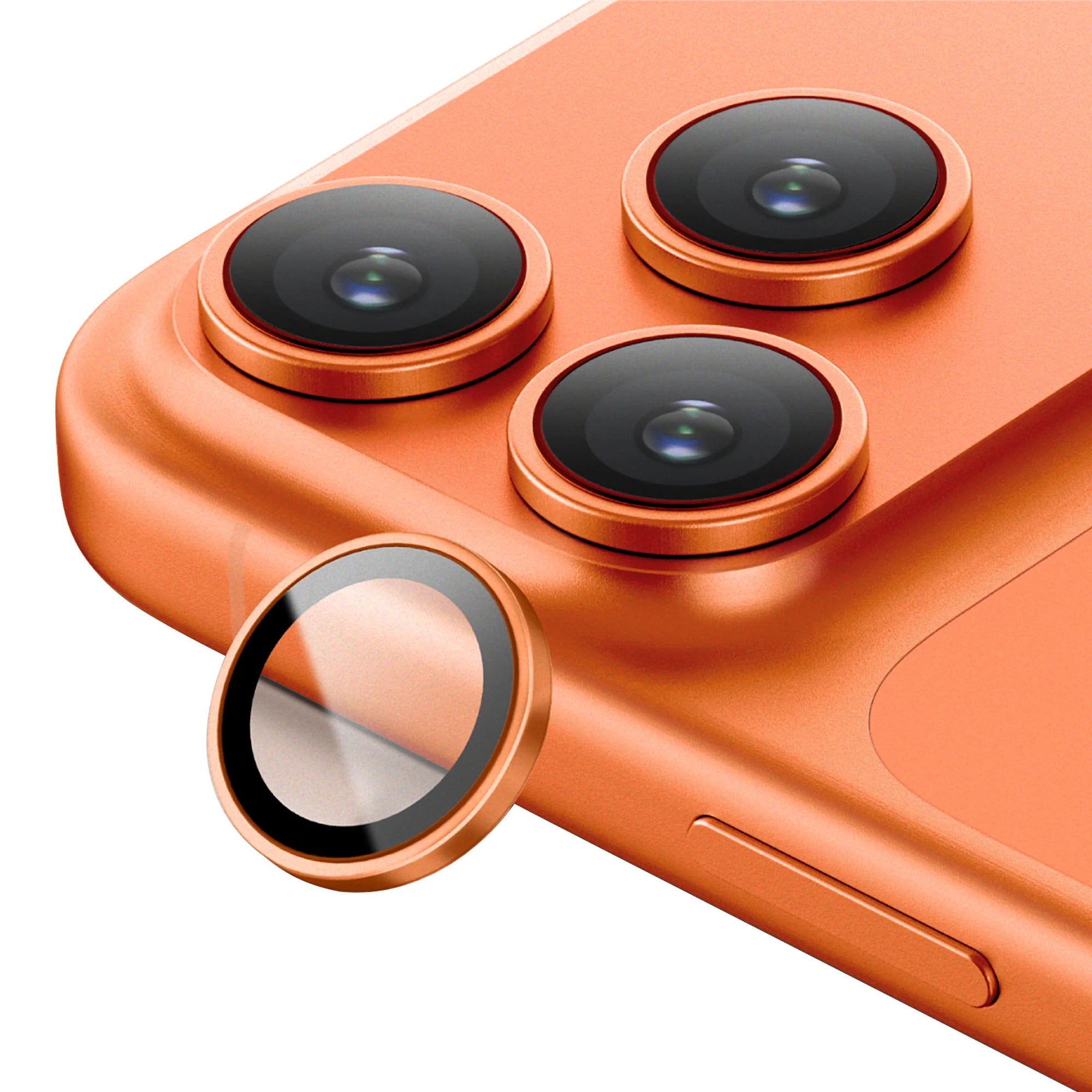 iPhone 17 Camera Lens Protector Set – Black Ring on iPhone 17 Pro Max