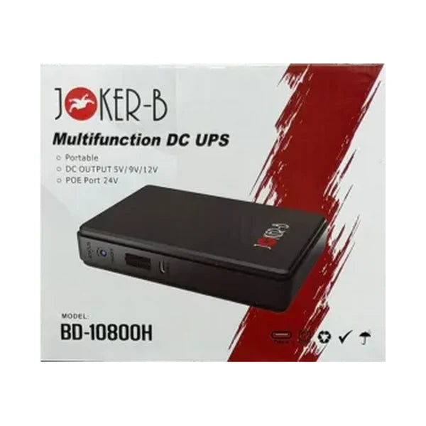 Joker B-BD-10800H mini UPS for router - 10800mAh 9V/12V backup power
