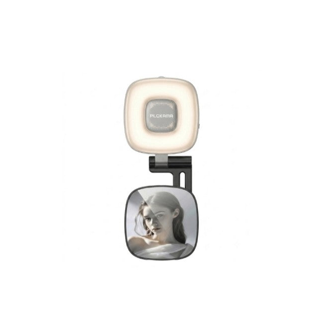 Plokama ML-50 fill light – built-in mirror and magnetic back for phones