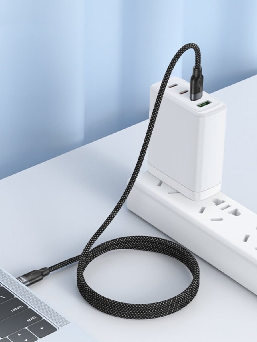 HOCO DU49 Type-C to Type-C cable packaging – PhoneHub Lebanon