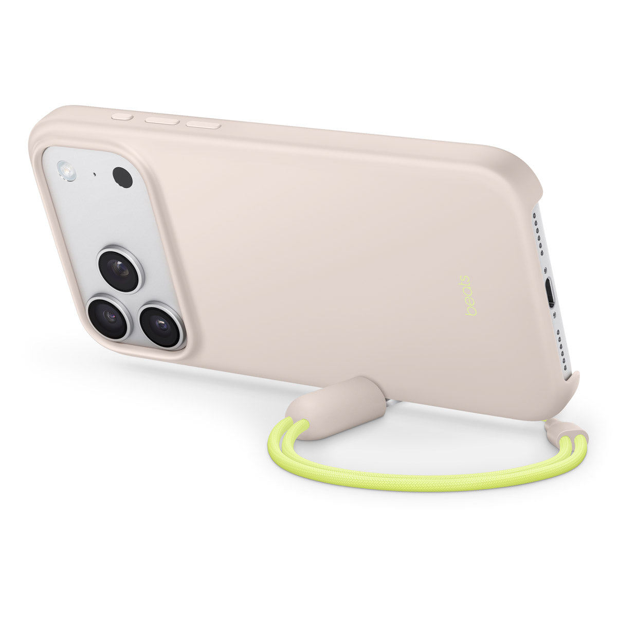 Beats Hardshell MagSafe Case iPhone 17 Pro Max – Lime Stone Kickstand