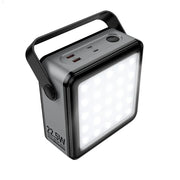 HOCO J161 80,000mAh power bank with built-in light front view
