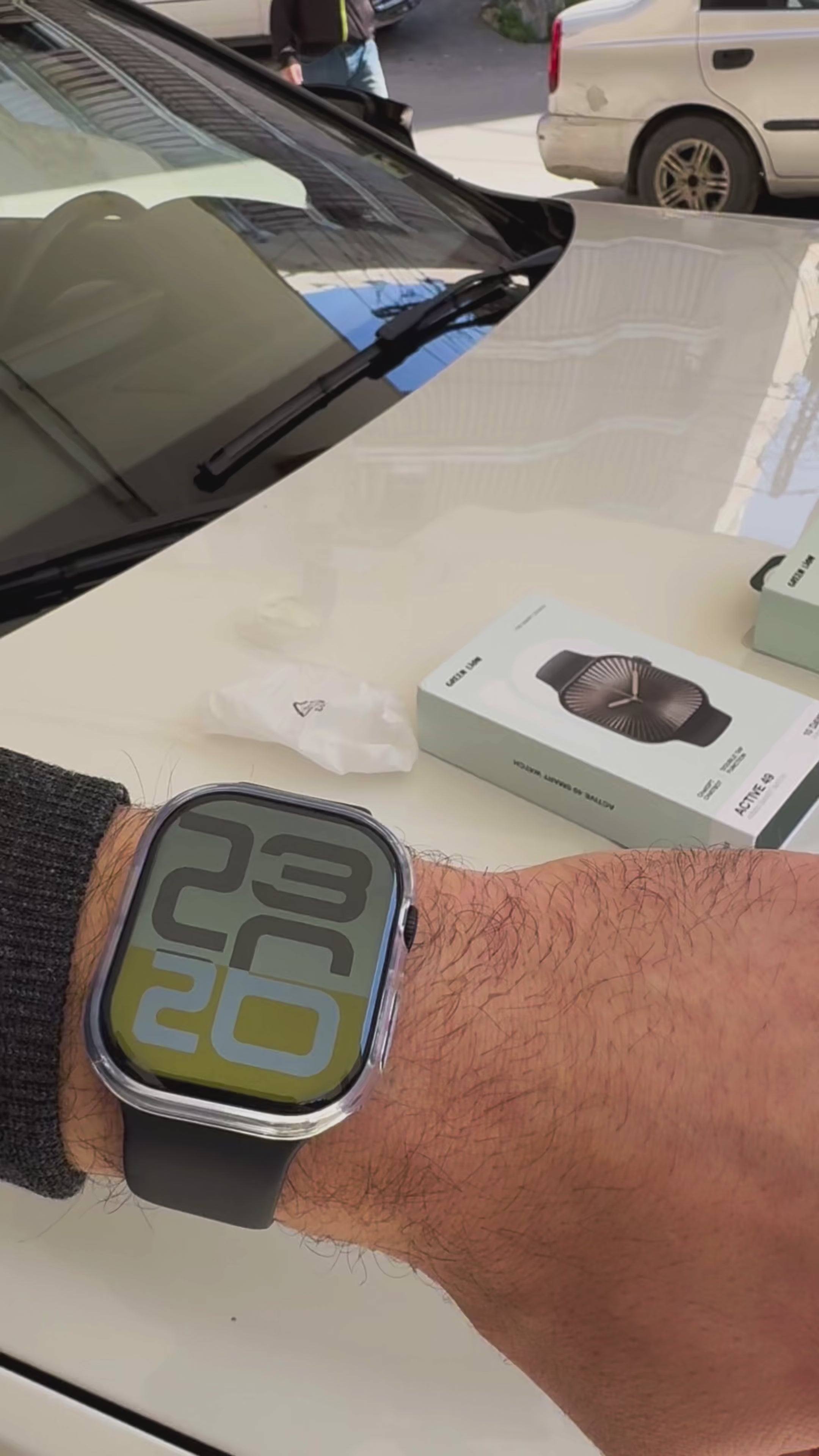 Load video: Green Lion Active 49 Smart Watch | Long Battery Life | ChatGPT | Bluetooth Calls | IP68