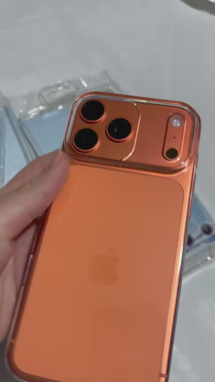 Load video: Berlia Ice Case for iPhone 17 Pro &amp; 17 Pro Max – Ultra Slim Crystal Clear Plastic Cover