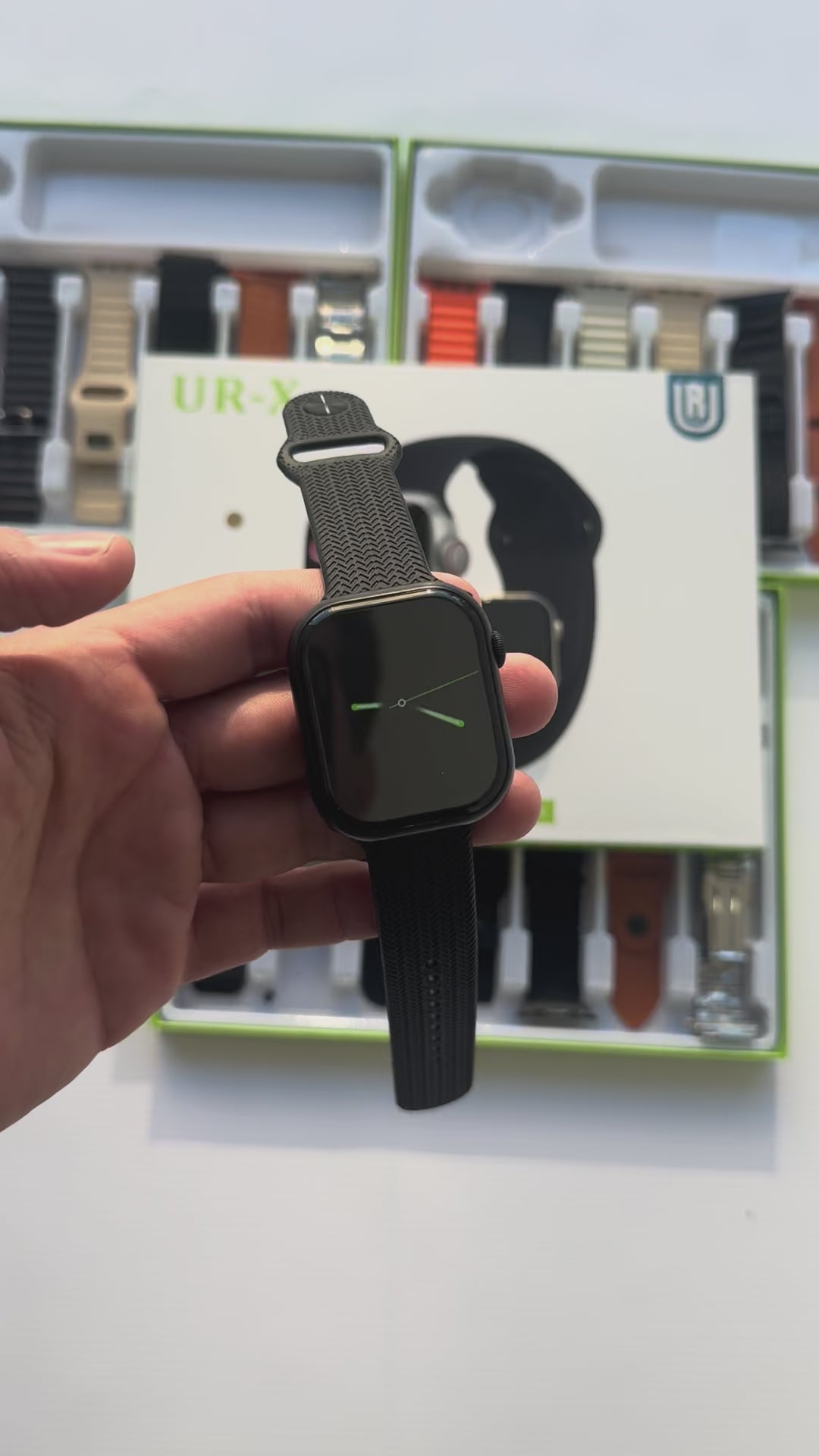 Load video: UR Apple Watch 46mm Style – AAA Premium Smartwatch
