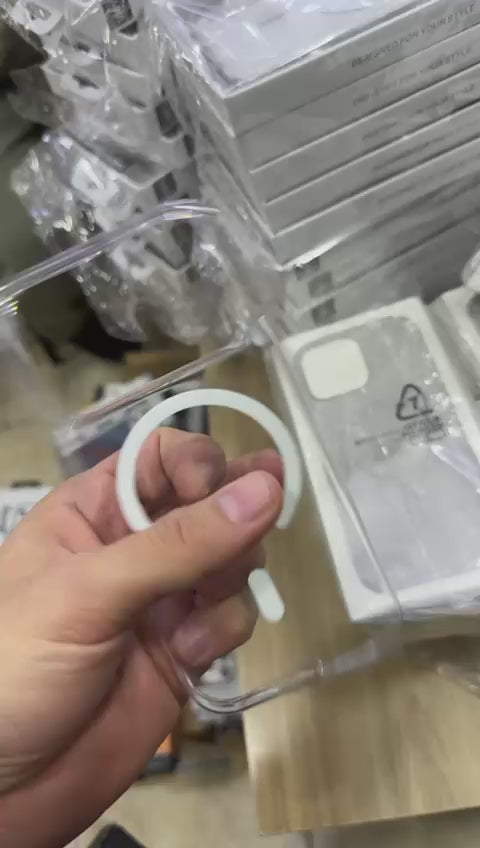 Doyers iPhone 17 Series Plastic Slim MagSafe Clear Case