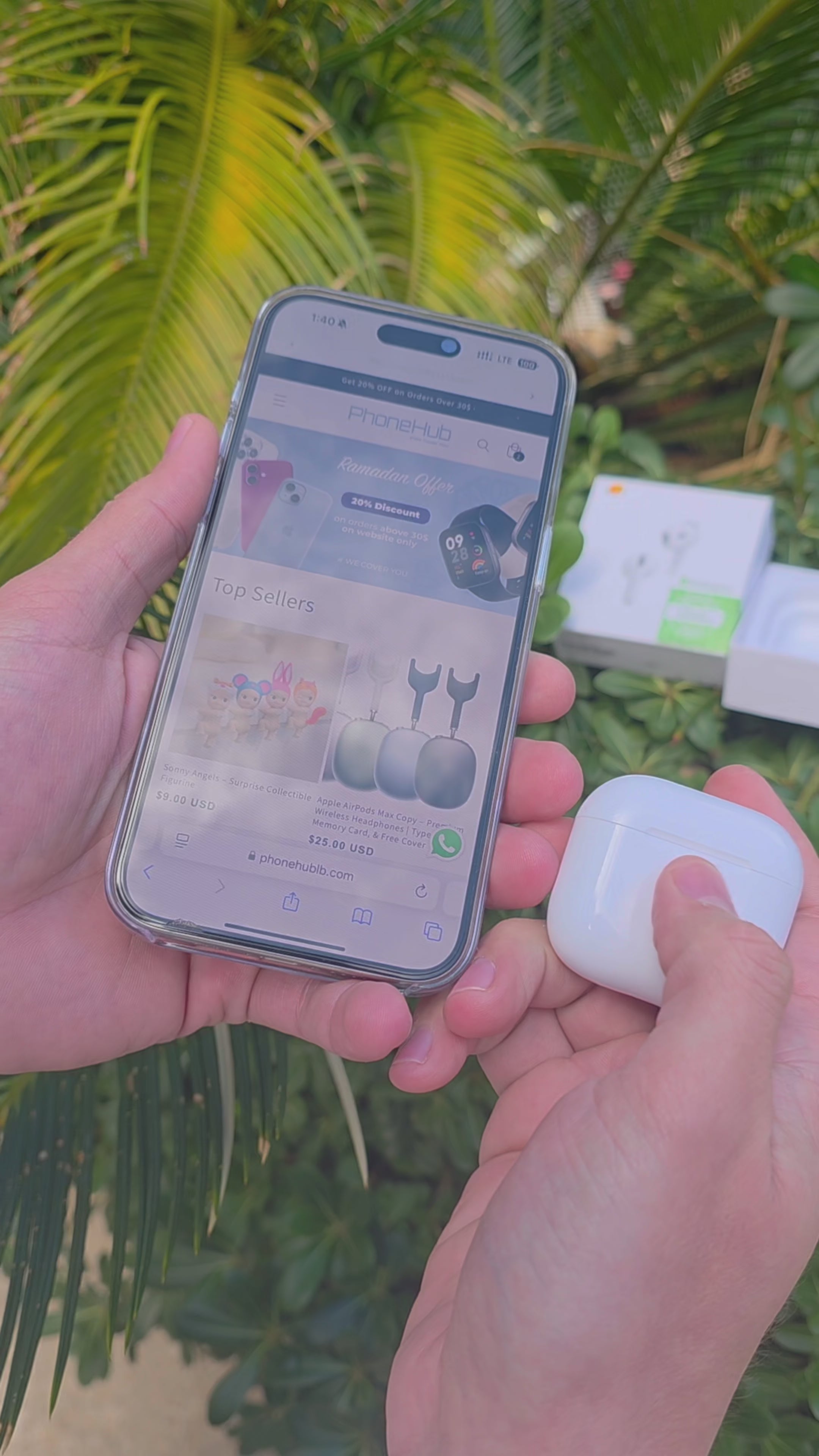 Load video: AirPods 4 Style – AAA Premium Wireless Earbuds