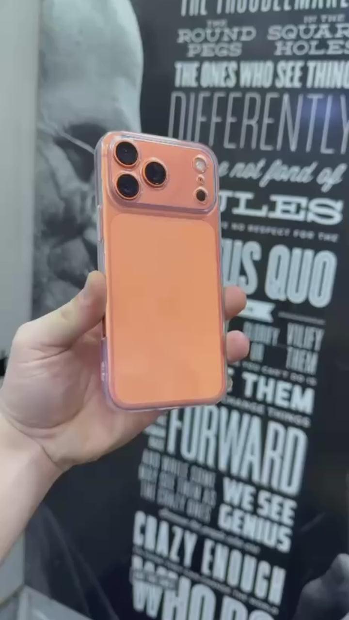 iPhone 17 Series Full Clear Rubber Case – Shockproof Transparent Cover
