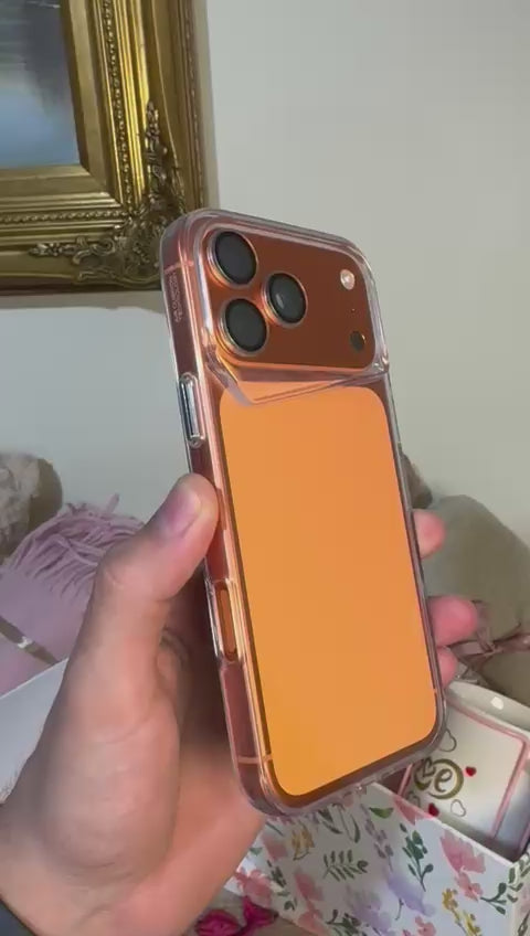 Load video: Gear4 Hard Rubber Clear Case – iPhone 17 Series