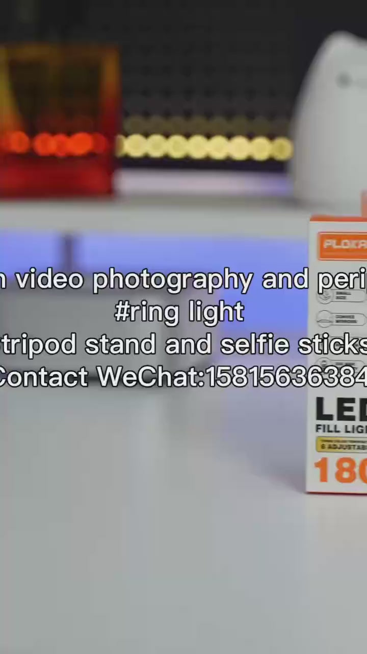 LED Mini Mirror Clip Selfie Ring Light Plokama U20