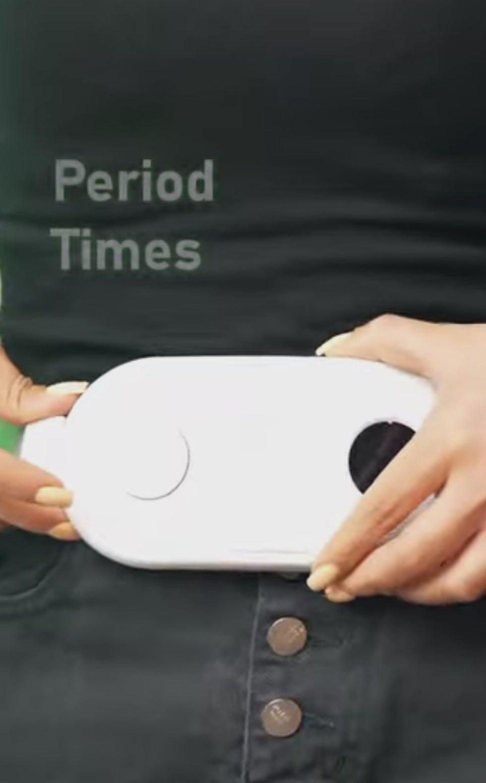 Menstrual Heating Massager Green Lion