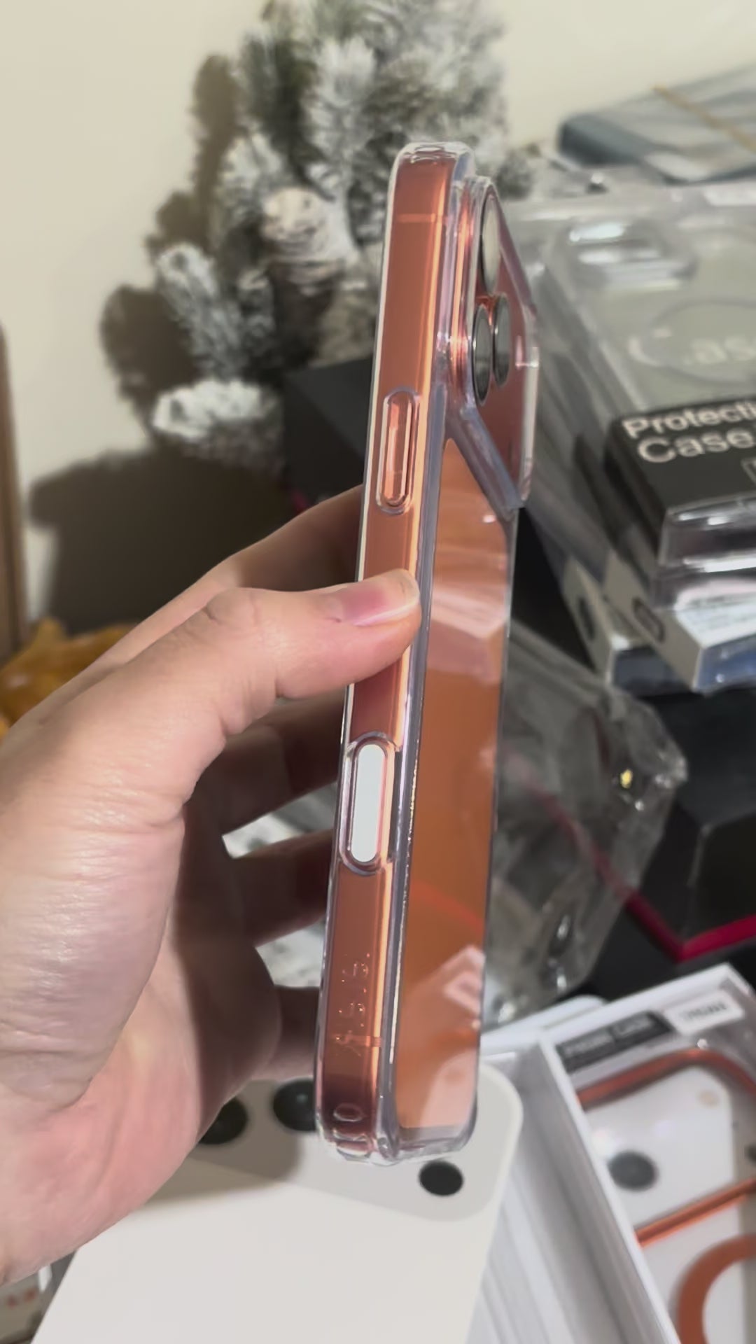X-Level Space iPhone 17 Series Anti-Yellowing TPU Clear Case | Soft Edges | Camera Button Protection