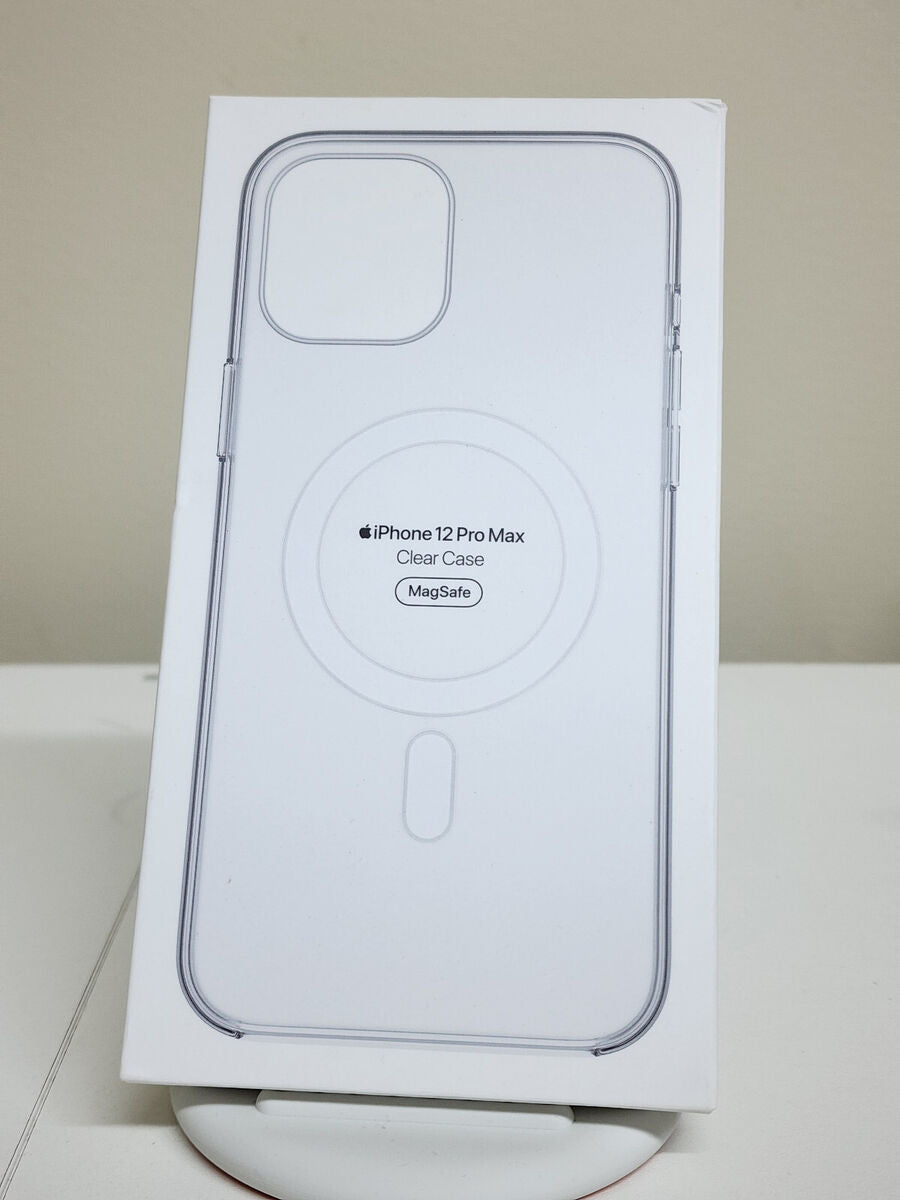 Apple MagSafe Clear Case | Rubber Edge Protection | Strong Magnetic Alignment