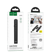 HOCO GM200 presenter laser pointer front view aluminium