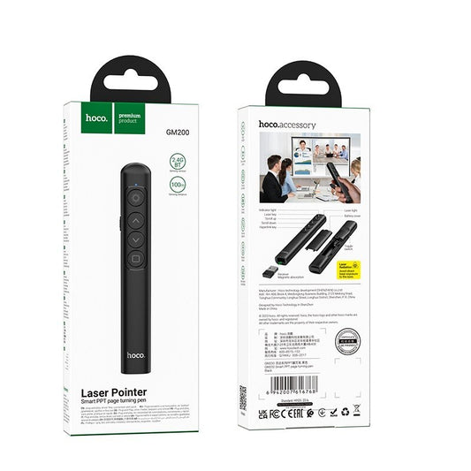 Hoco GM200 Presenter | Laser Pointer + Page Control