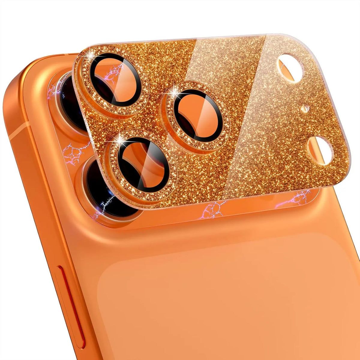 Full-coverage camera lens protector - one-piece module cover