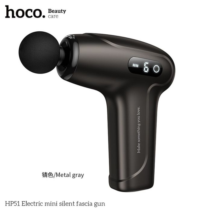 Hoco HP51 Massage Gun – Deep Tissue Muscle Relaxation