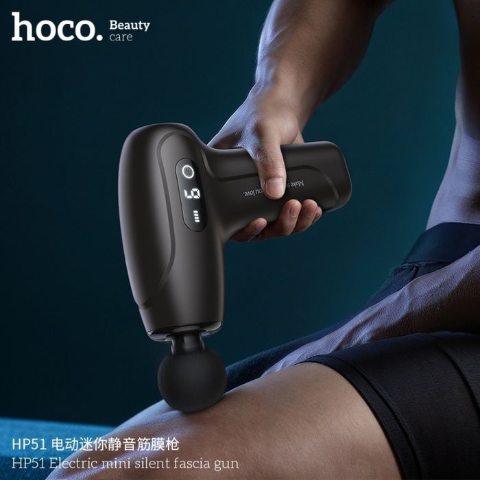 Hoco HP51 Massage Gun – Deep Tissue Muscle Relaxation