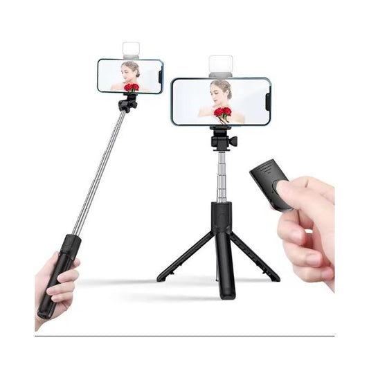 Selfie Stick F210 – Foldable Bluetooth Tripod with Remote Control