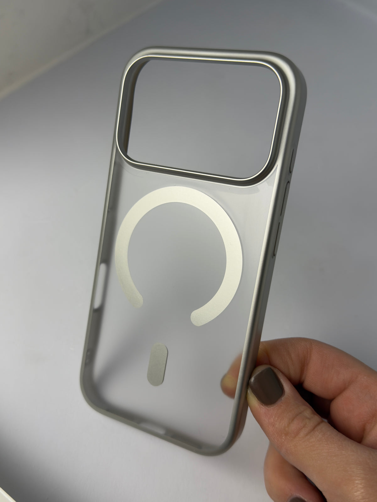 MagSafe Clear Matte Case for iPhone 17/18 Pro & Pro Max