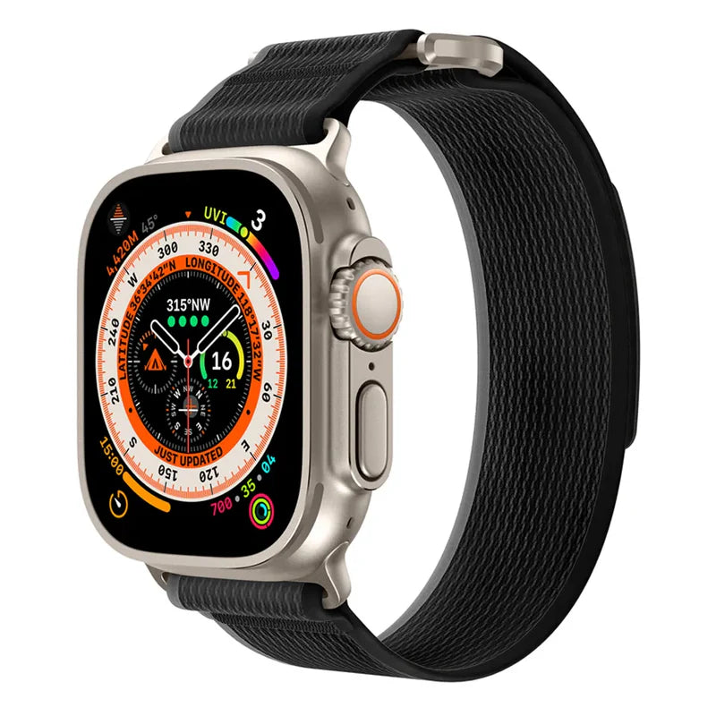Apple Watch Trail Loop Band – Pull Tab Detail